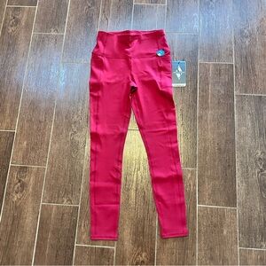 NWT Maroon Skechers Leggings